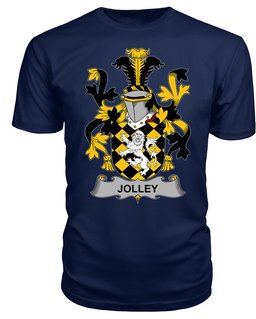 ScotsTee Jolley or Jolly Coat Of Arms Family Crest Fighting Irish III T Shirt
