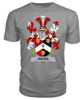 ScotsTee Hayes Coat Of Arms Family Crest Fighting Irish III T Shirt