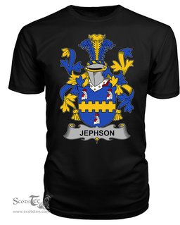 ScotsTee Jephson Coat Of Arms Family Crest Fighting Irish III T Shirt