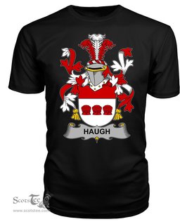 ScotsTee Haugh or O'Hough Coat Of Arms Family Crest Fighting Irish III T Shirt