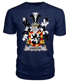 ScotsTee Harper Coat Of Arms Family Crest Fighting Irish III T Shirt