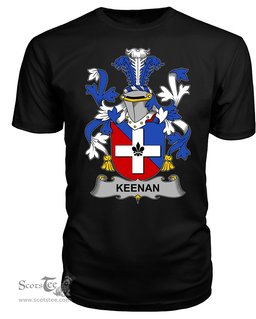 ScotsTee Keenan or O'Kinahan Coat Of Arms Family Crest Fighting Irish III T Shirt
