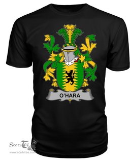 ScotsTee Hara or O'Hara Coat Of Arms Family Crest Fighting Irish III T Shirt