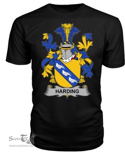 ScotsTee Harding Coat Of Arms Family Crest Fighting Irish III T Shirt