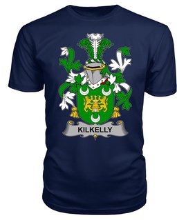 ScotsTee Kilkelly or Killikelly Coat Of Arms Family Crest Fighting Irish III T Shirt