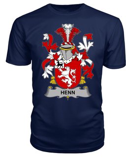 ScotsTee Henn Coat Of Arms Family Crest Fighting Irish III T Shirt