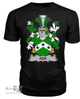 ScotsTee Ker Coat Of Arms Family Crest Fighting Irish III T Shirt