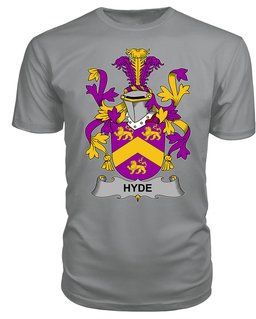 ScotsTee Hyde Coat Of Arms Family Crest Fighting Irish III T Shirt