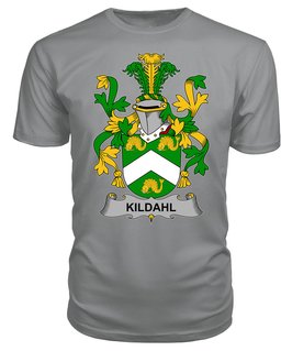 ScotsTee Kildahl Coat Of Arms Family Crest Fighting Irish III T Shirt