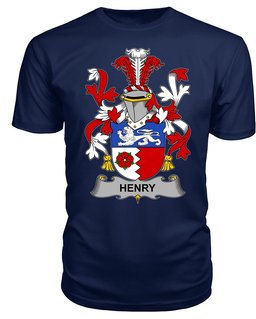 ScotsTee Henry or O'Henry Coat Of Arms Family Crest Fighting Irish III T Shirt