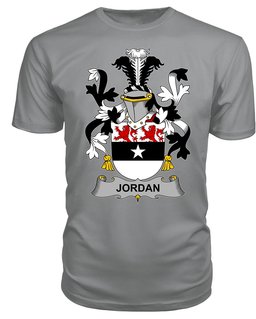 ScotsTee Jordan Coat Of Arms Family Crest Fighting Irish III T Shirt