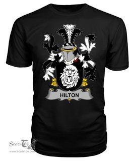 ScotsTee Hilton Coat Of Arms Family Crest Fighting Irish III T Shirt