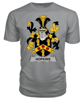 ScotsTee Hopkins Coat Of Arms Family Crest Fighting Irish III T Shirt