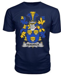 ScotsTee Hendrick or O'Henrick Coat Of Arms Family Crest Fighting Irish III T Shirt