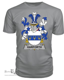ScotsTee Harforth Coat Of Arms Family Crest Fighting Irish III T Shirt