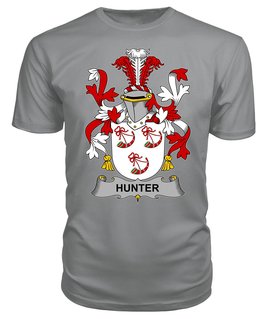 ScotsTee Hunter Coat Of Arms Family Crest Fighting Irish III T Shirt