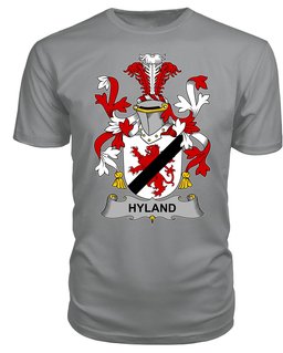 ScotsTee Hyland or O'Hyland Coat Of Arms Family Crest Fighting Irish III T Shirt