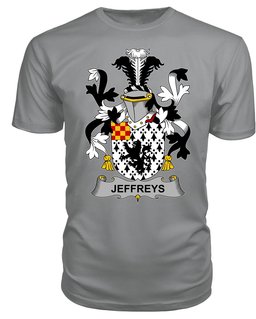 ScotsTee Jeffreys Coat Of Arms Family Crest Fighting Irish III T Shirt