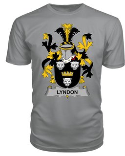 ScotsTee Lyndon or Gindon Coat Of Arms Family Crest Fighting Irish III T Shirt