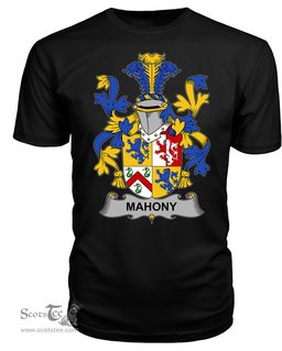 ScotsTee Mahony or O'Mahoney Coat Of Arms Family Crest Fighting Irish III T Shirt