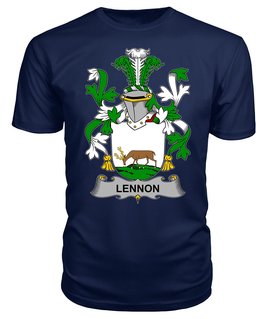ScotsTee Lennon or O'Lennon Coat Of Arms Family Crest Fighting Irish III T Shirt