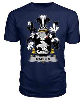 ScotsTee Madden or O'Madden Coat Of Arms Family Crest Fighting Irish III T Shirt