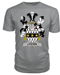 ScotsTee Lyster Coat Of Arms Family Crest Fighting Irish III T Shirt