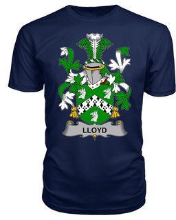 ScotsTee Lloyd Coat Of Arms Family Crest Fighting Irish III T Shirt