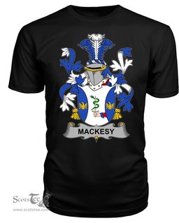 ScotsTee Mackesy Coat Of Arms Family Crest Fighting Irish III T Shirt