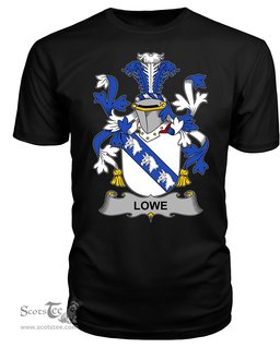 ScotsTee Lowe Coat Of Arms Family Crest Fighting Irish III T Shirt
