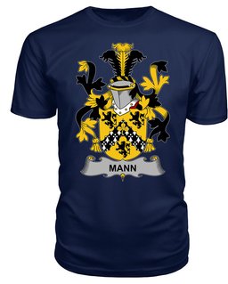 ScotsTee Mann Coat Of Arms Family Crest Fighting Irish III T Shirt