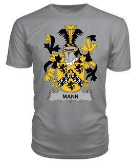 ScotsTee Mann Coat Of Arms Family Crest Fighting Irish III T Shirt