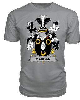 ScotsTee Mangan or O'Mangan Coat Of Arms Family Crest Fighting Irish III T Shirt