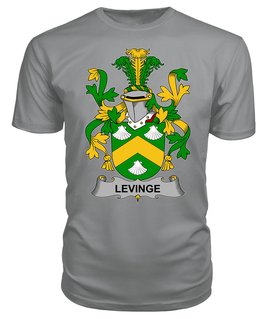 ScotsTee Levinge or Levens Coat Of Arms Family Crest Fighting Irish III T Shirt