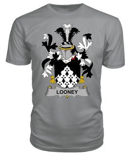ScotsTee Looney or O'Lunney Coat Of Arms Family Crest Fighting Irish III T Shirt