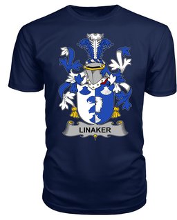 ScotsTee Linaker Coat Of Arms Family Crest Fighting Irish III T Shirt