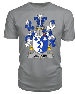 ScotsTee Linaker Coat Of Arms Family Crest Fighting Irish III T Shirt