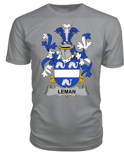 ScotsTee Leman or Lemon Coat Of Arms Family Crest Fighting Irish III T Shirt