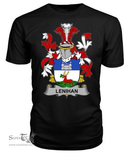 ScotsTee Lenihan or O'Lenaghan Coat Of Arms Family Crest Fighting Irish III T Shirt