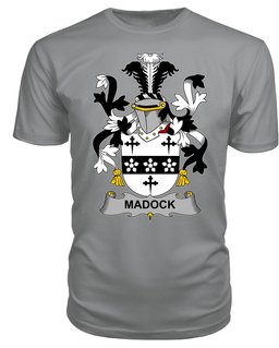 ScotsTee Madock or Maddox Coat Of Arms Family Crest Fighting Irish III T Shirt
