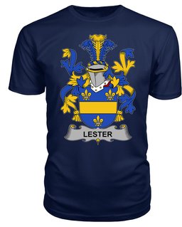 ScotsTee Lester or McAlester Coat Of Arms Family Crest Fighting Irish III T Shirt