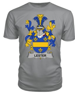 ScotsTee Lester or McAlester Coat Of Arms Family Crest Fighting Irish III T Shirt