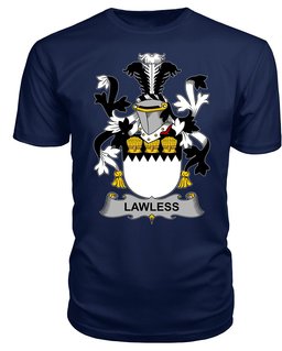 ScotsTee Lawless Coat Of Arms Family Crest Fighting Irish III T Shirt