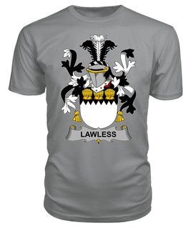 ScotsTee Lawless Coat Of Arms Family Crest Fighting Irish III T Shirt