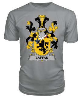 ScotsTee Laffan Coat Of Arms Family Crest Fighting Irish III T Shirt