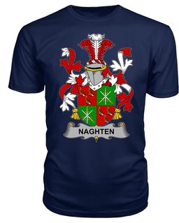 ScotsTee Naghten or O'Naghten Coat Of Arms Family Crest Fighting Irish III T Shirt