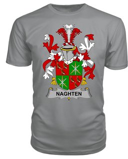 ScotsTee Naghten or O'Naghten Coat Of Arms Family Crest Fighting Irish III T Shirt