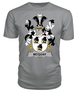 ScotsTee McQuay or MacQuay Coat Of Arms Family Crest Fighting Irish III T Shirt