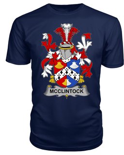 ScotsTee McClintock Coat Of Arms Family Crest Fighting Irish III T Shirt