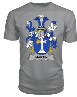 ScotsTee Martin Coat Of Arms Family Crest Fighting Irish III T Shirt